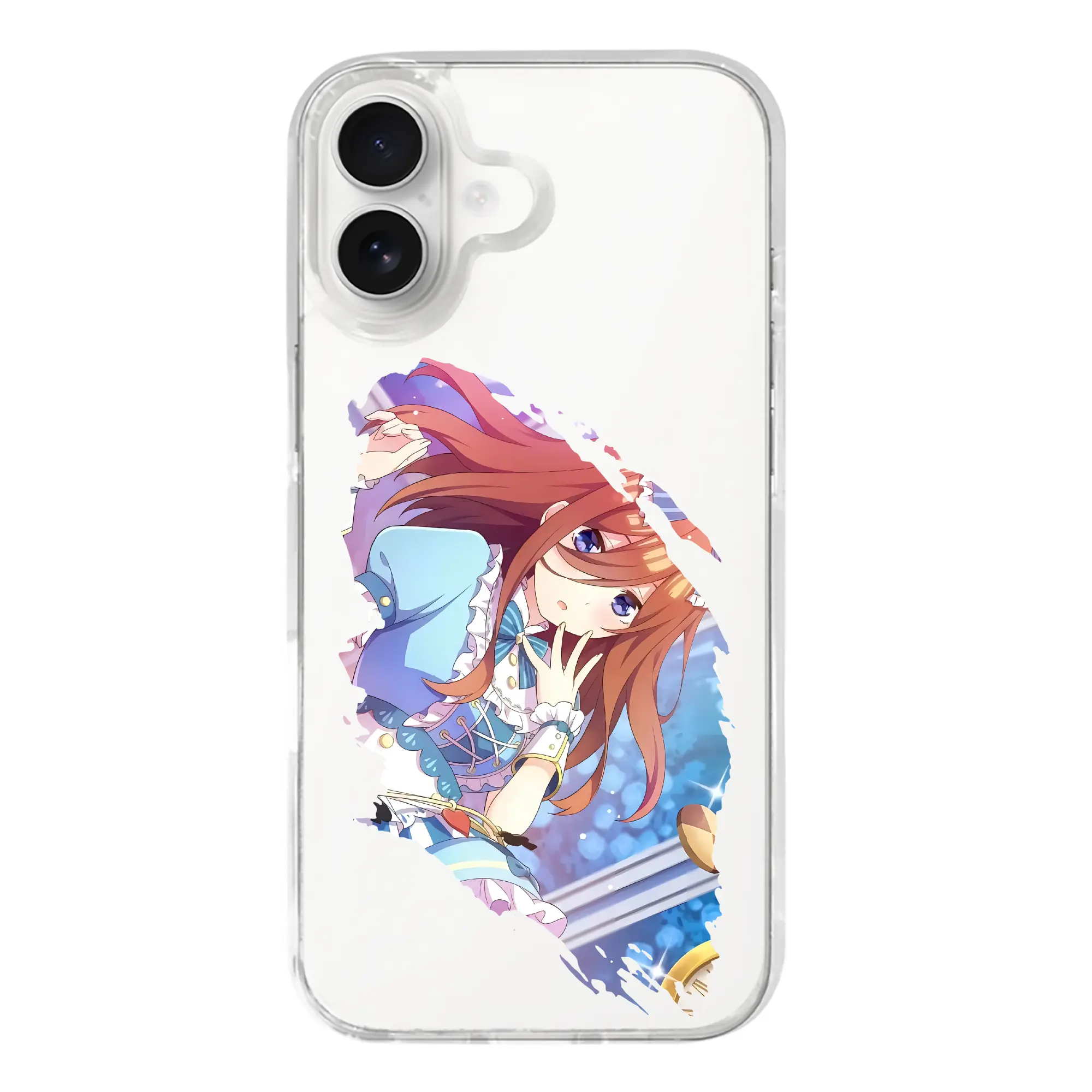 五等分の花嫁 グッズ 中野 三玖 - iPhone 17シリーズ 透明スマホケース – 薄型・耐衝撃・精密フィット保護カバー